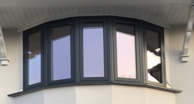 Double-glazing in replacement windows.